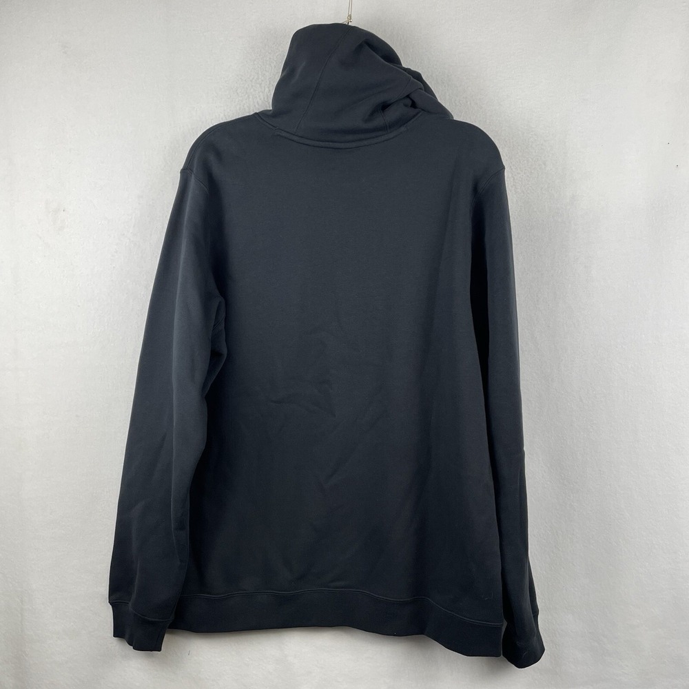 Nike Coach Prime Deion Sanders Club Fleece Hoodie Mens Large Black Gold NEW - Picture 3 of 8